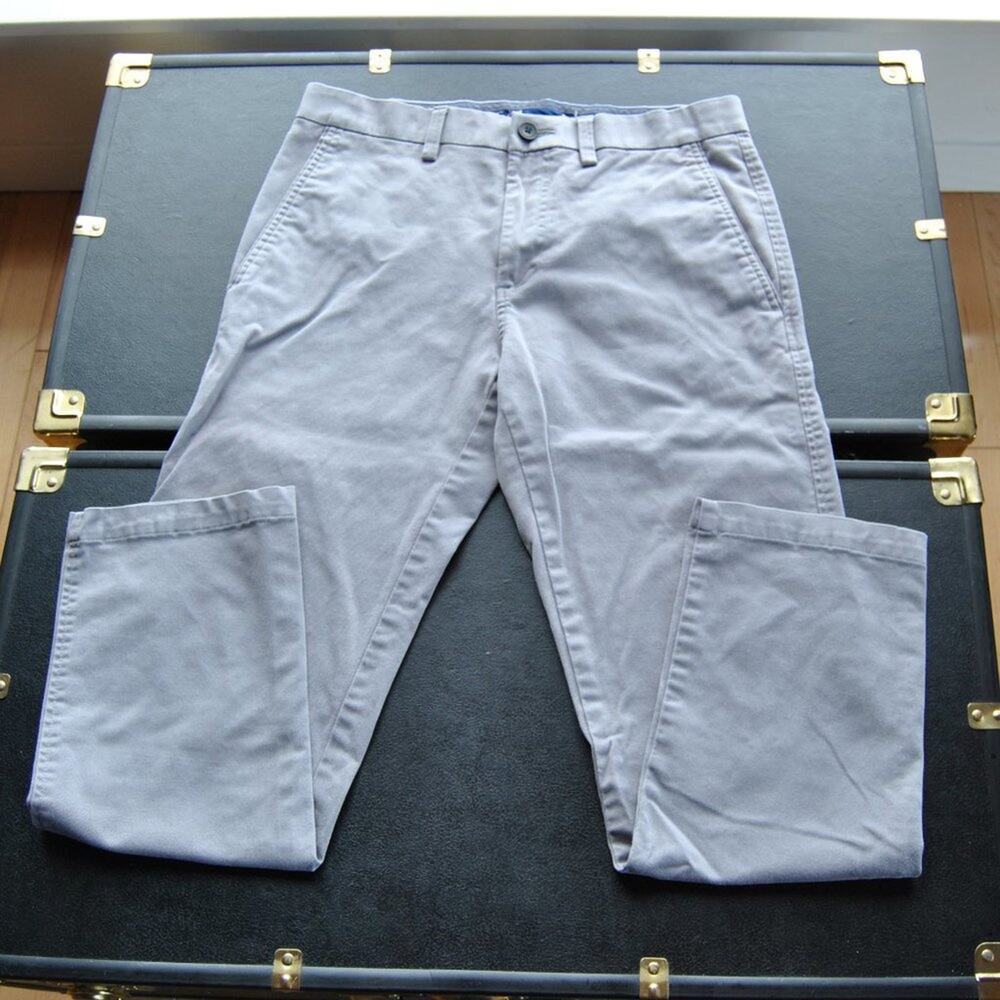 Haggar Gray Premium Comfort Dress Pants Size: 32x30